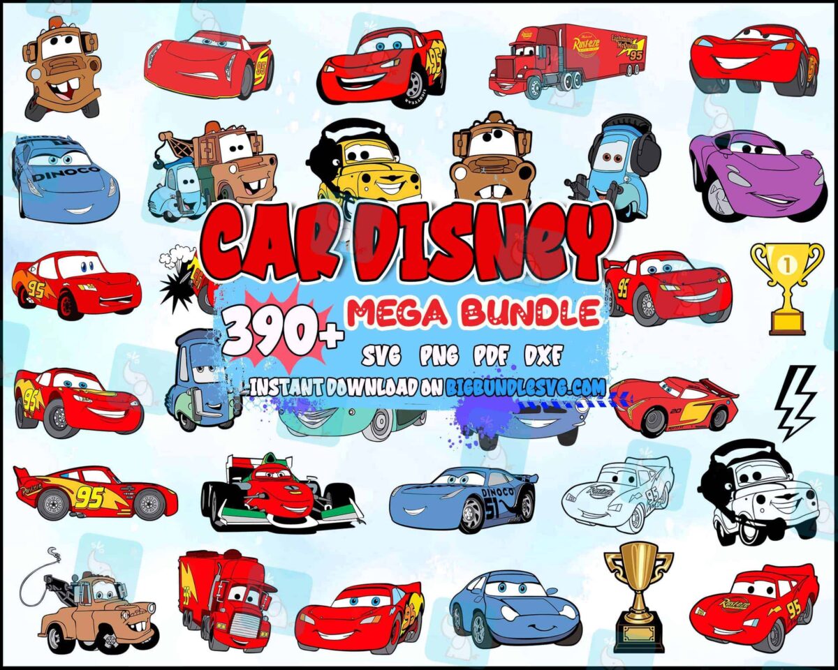 CarsDisney390 bundlesvg5.991