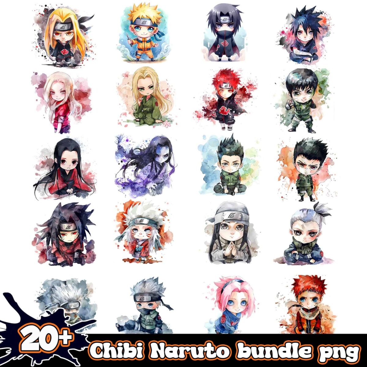 ChibiNarutopngbundle