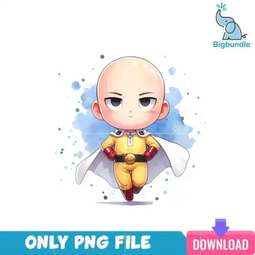 Chibi Saitama Anime Characters PNG