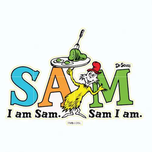 I am sam svg, sam i am svg, Sam svg, Ham svg, dr svg, png, dxf, eps file