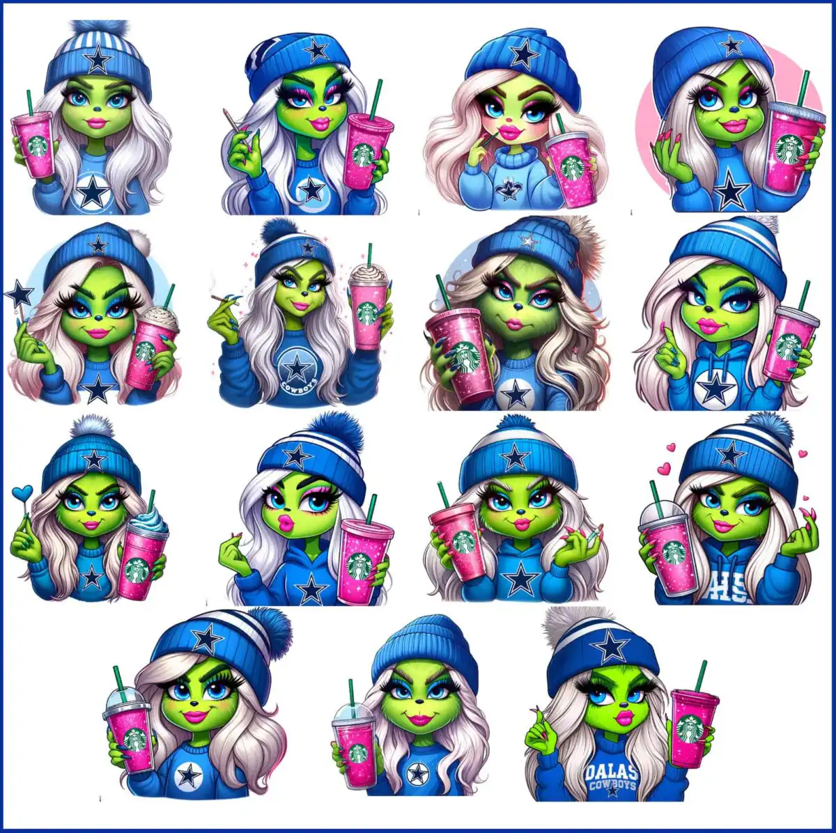 dallascowboysgrinchgirl.jpg Dallas Cowboys Grinch Girl png bundle, Sport bundle