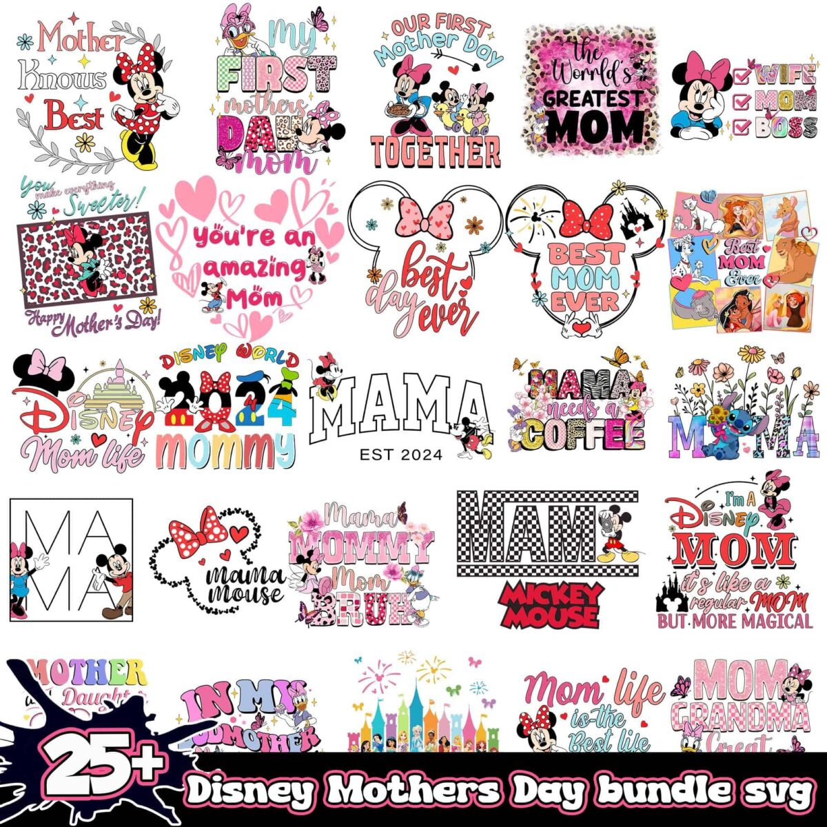 DisneyMother sdaybundle25 svg