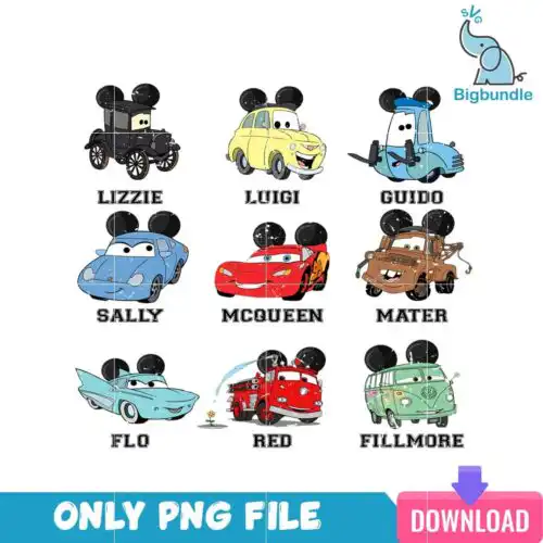 Cars Characters PNG