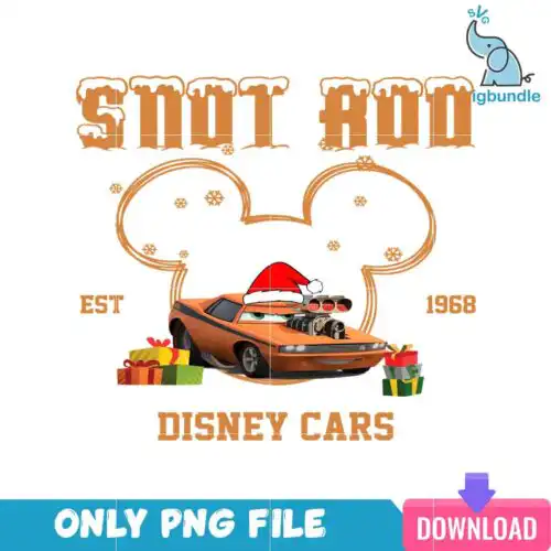 Disney Snot Rod Car PNG