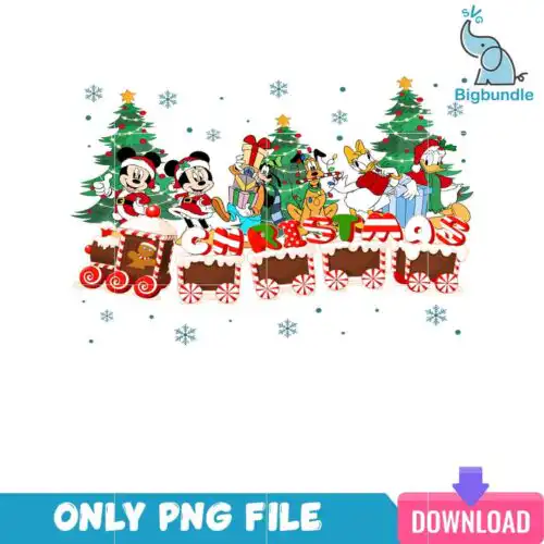 Christmas Train PNG
