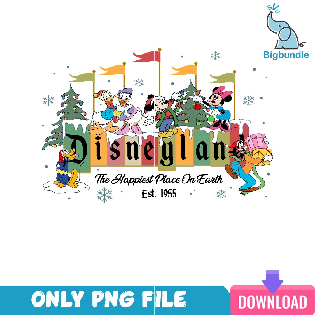 Disneyland The Happiest Place On Earth PNG