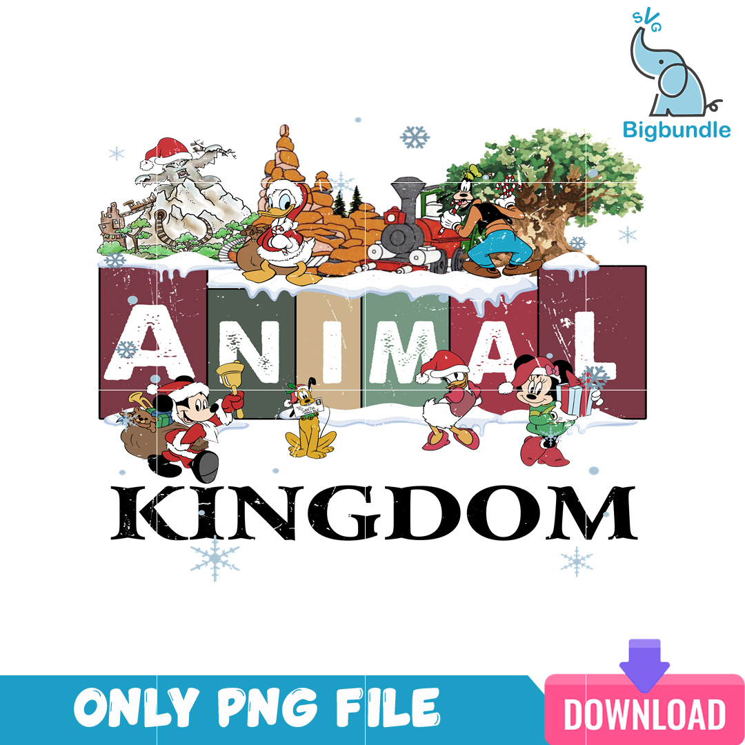Disney Animal Kingdom Christmas PNG