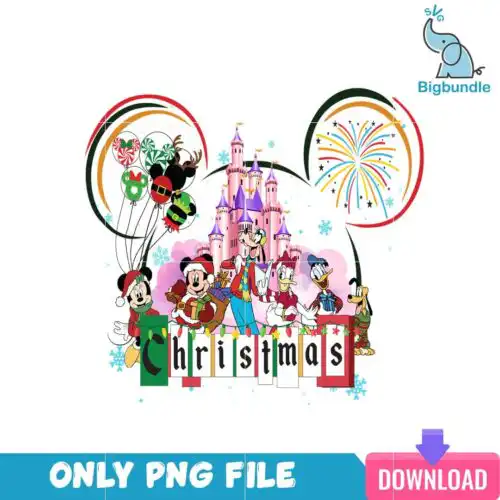 Disney Kingdom Merry Christmas PNG