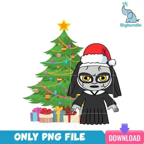 Dead Nun Merry Christmas PNG