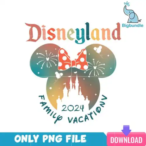 Disneyland Trip Family Vacation PNG