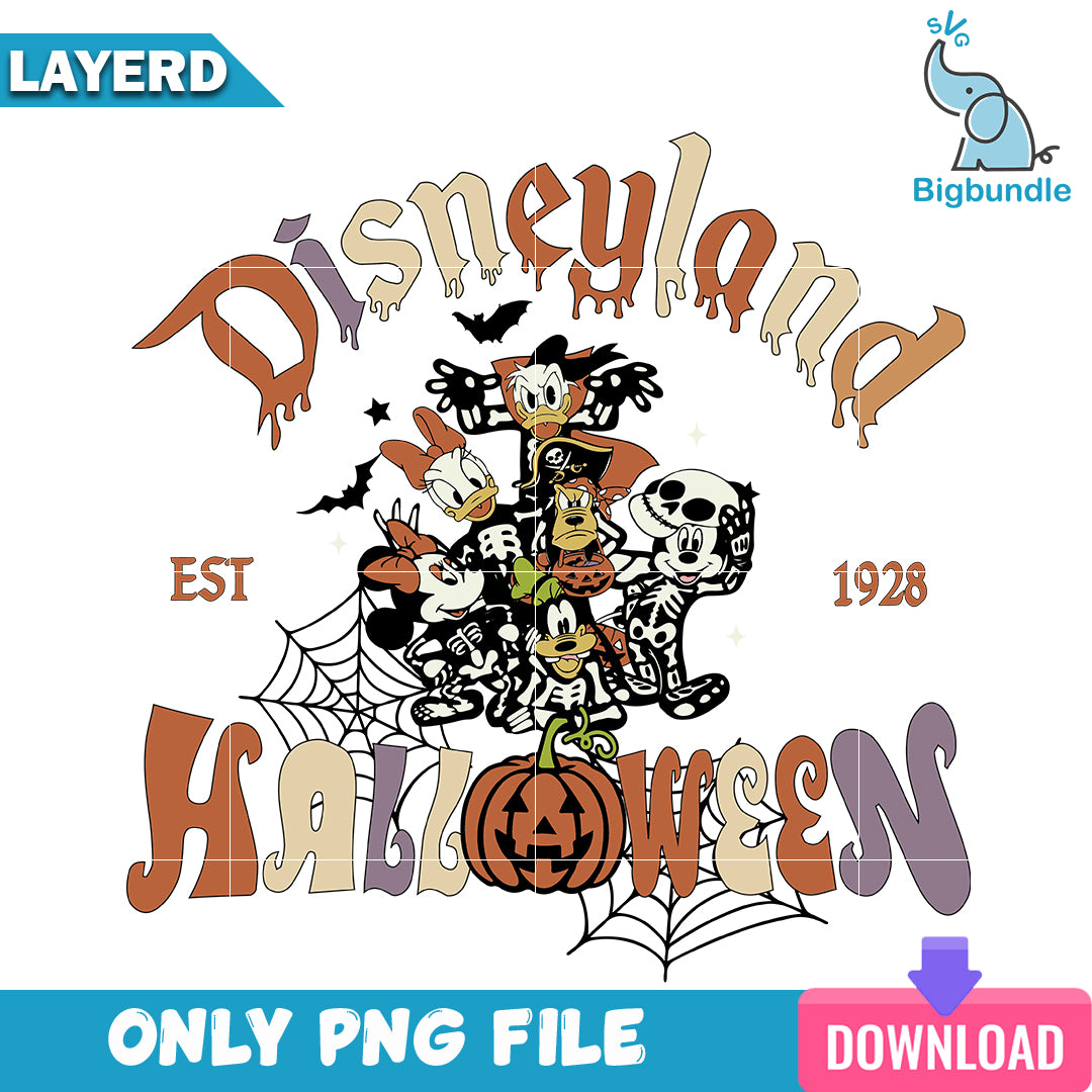 Disneyland halloween, halloween png, Digital download.