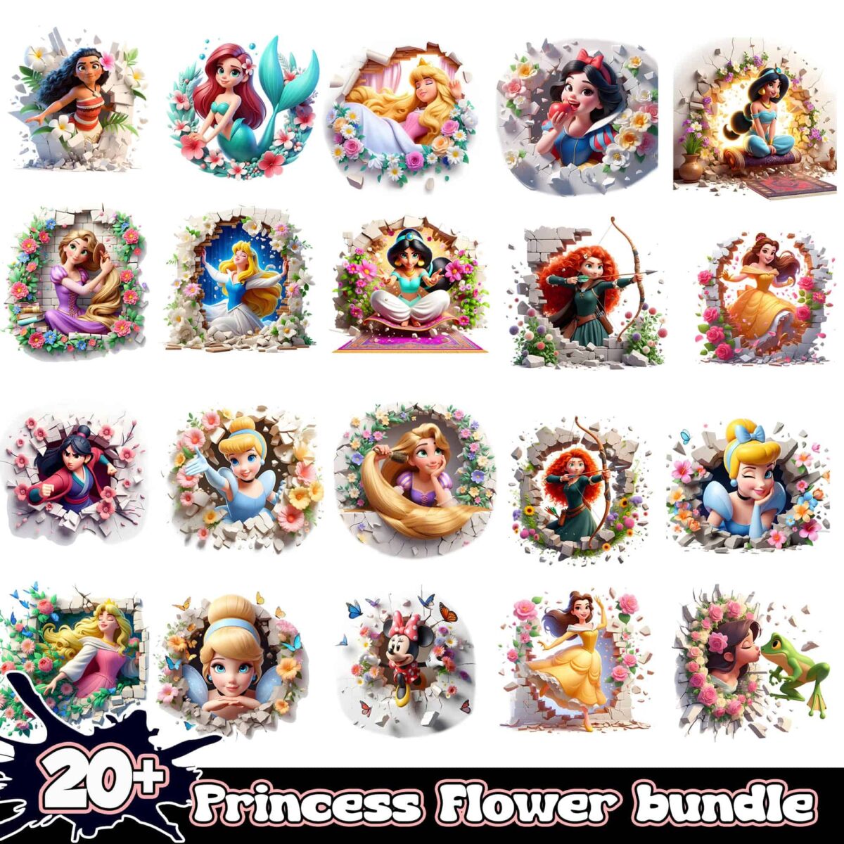 DisneyprincessFlowerPNG20