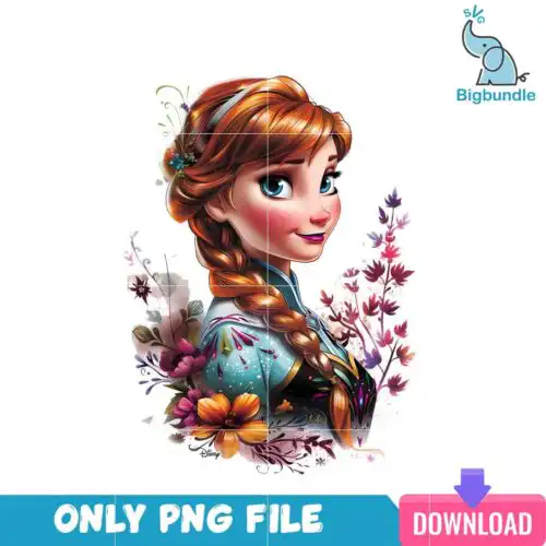 Disney Princess Anna Flower PNG