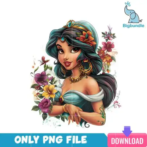 Disney Princess Jasmin Flower PNG