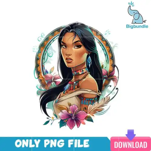 Disney Princess Pocahontas Flower PNG