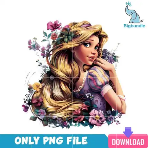 Disney Princess Rapunzel Flower PNG