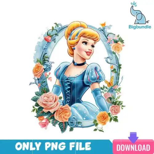 Disney Princess Cinderella Flower PNG