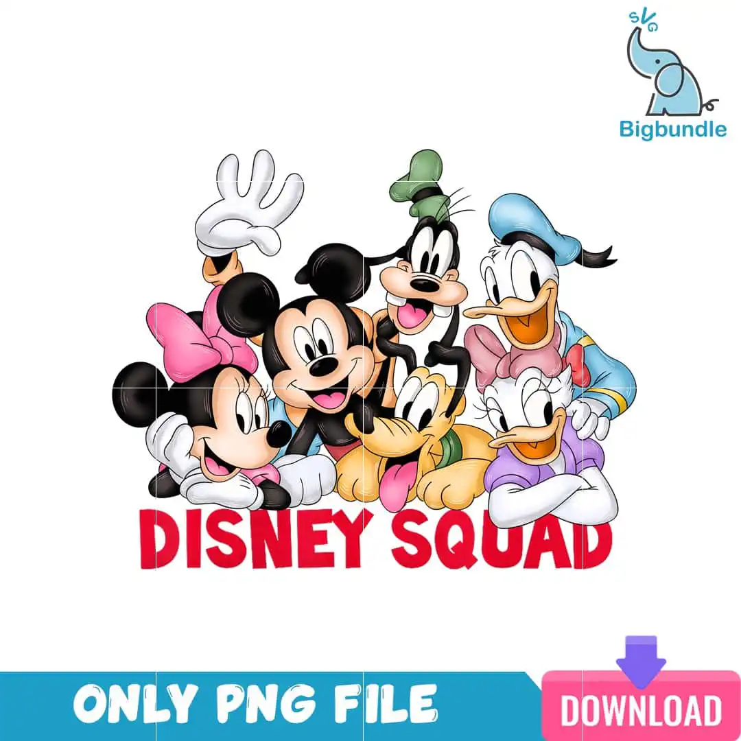 disneyvacationpng2024_6.png Mickey Mouse Disney Squad PNG