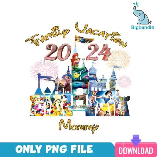 Family Vacation 2024 Mommy PNG