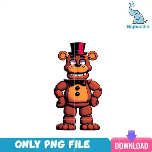 FiveNights_2.png Five Nights At Freddy's Fazbear Standing PNG