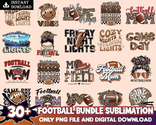 Football design png | Football sublimation | Football season png, Design Football tumbler wrap