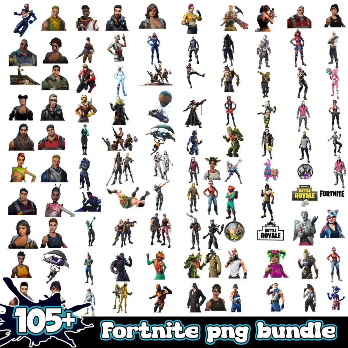 fortnitepngbundle105.jpg Fortnite Bundle 105+ PNG