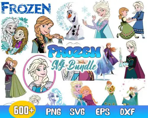 Frozen SVG Bundle - Digital download