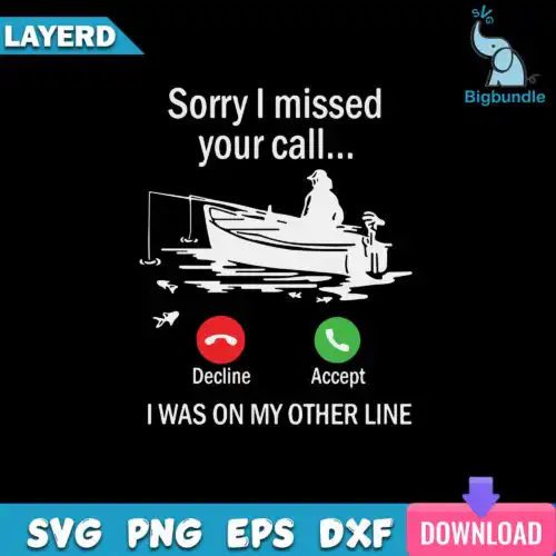 Sorry I Missed Your Call PNG