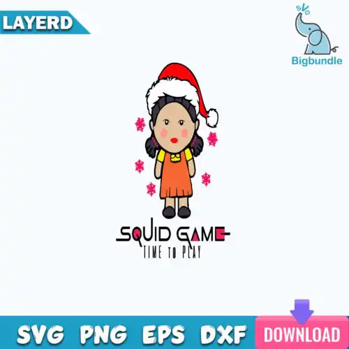 Christmas Young Hee Squid Game PNG