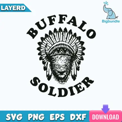 Buffalo Soldier Reggae Svg, Buffalo Soldier Svg