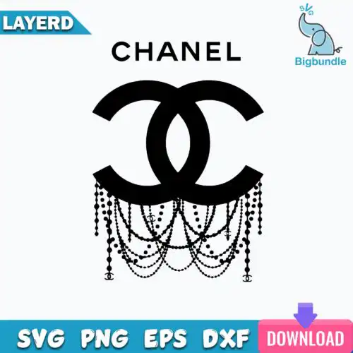 Chanel logo royal SVG, Chanel logo SVG, Chanel SVG cut file for cricut