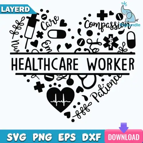 Compassion Palience Healthcare Worker Svg, Healthcare Worker Svg
