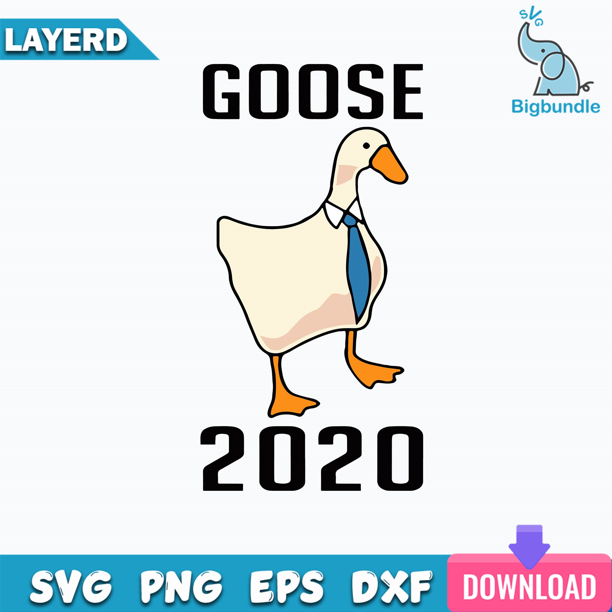 Duck Goose 2020 Svg, Duck Svg, Animal Svg