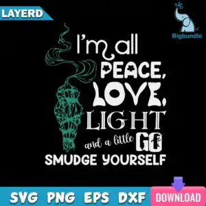 funnyquotes_950.jpg Boho typographic quote with sage smudge bundle and smoke swirl in black white sage teal