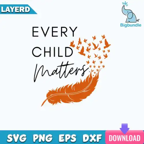 Indigenous Canada Every Child Matters Svg, Child Matters Svg