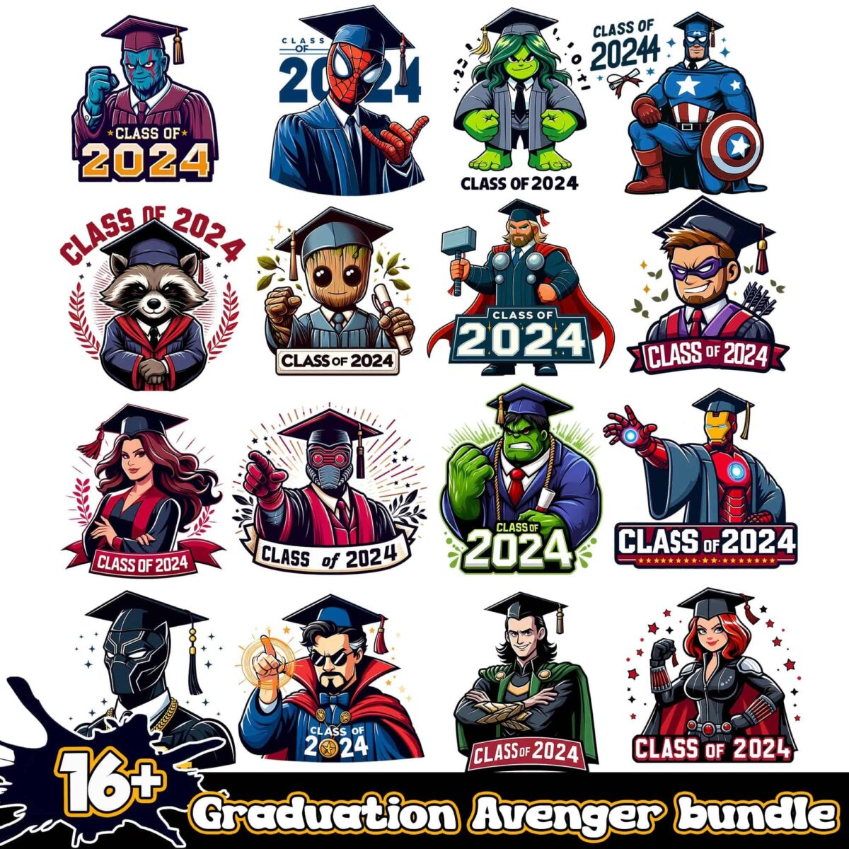 GraduationAvengerbundlepng