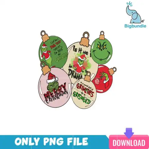 In A World Full Of Grinches PNG