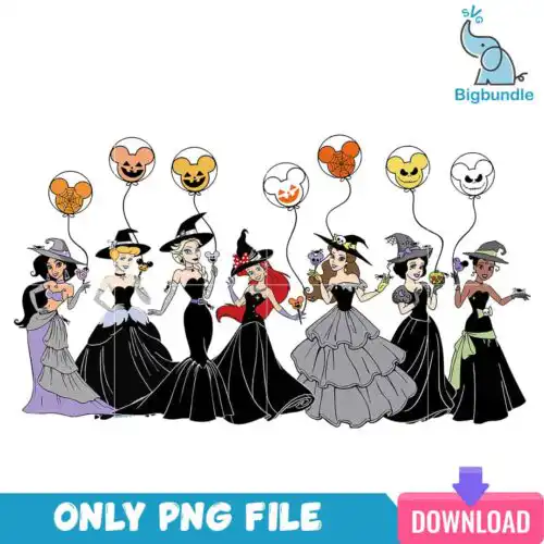Halloween princess, halloween png, Digital download.