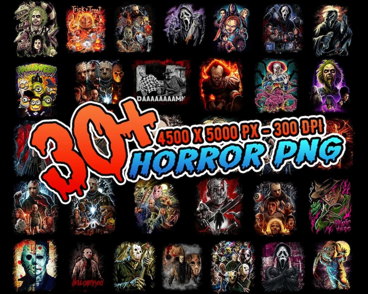 HorrorCharacters30 Designsbundle4.99