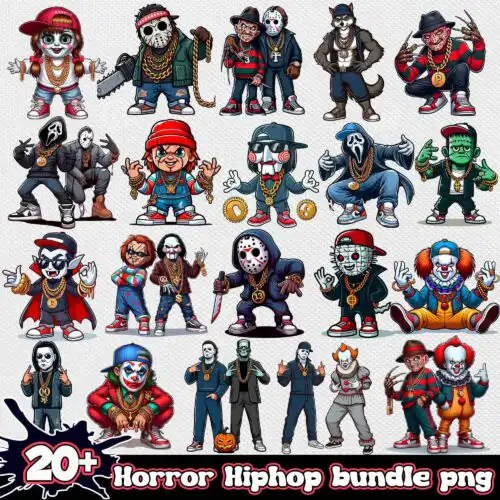 HorrorHiphoppngbundle.jpg Horror Hiphop png bundle