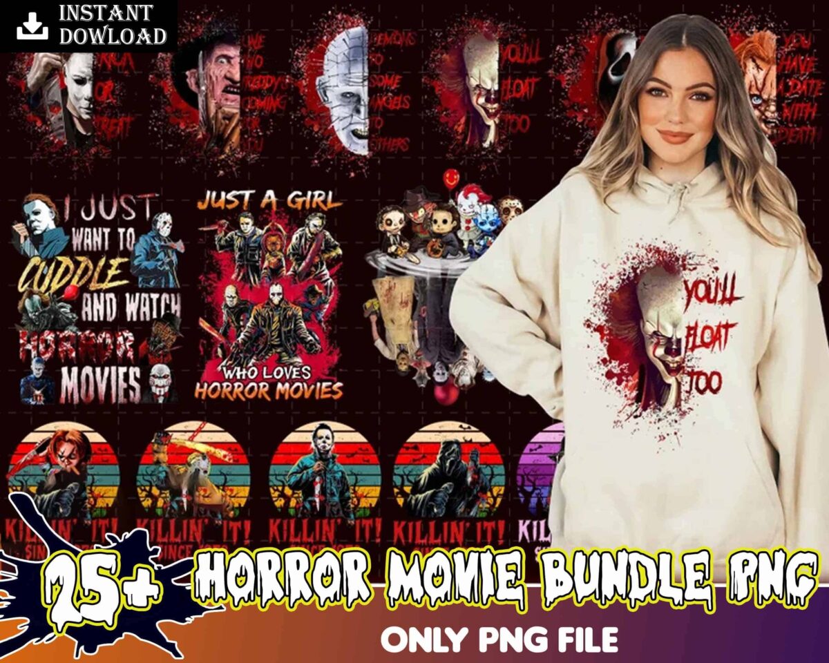 HorrorMoviesPngBundle25 5.99