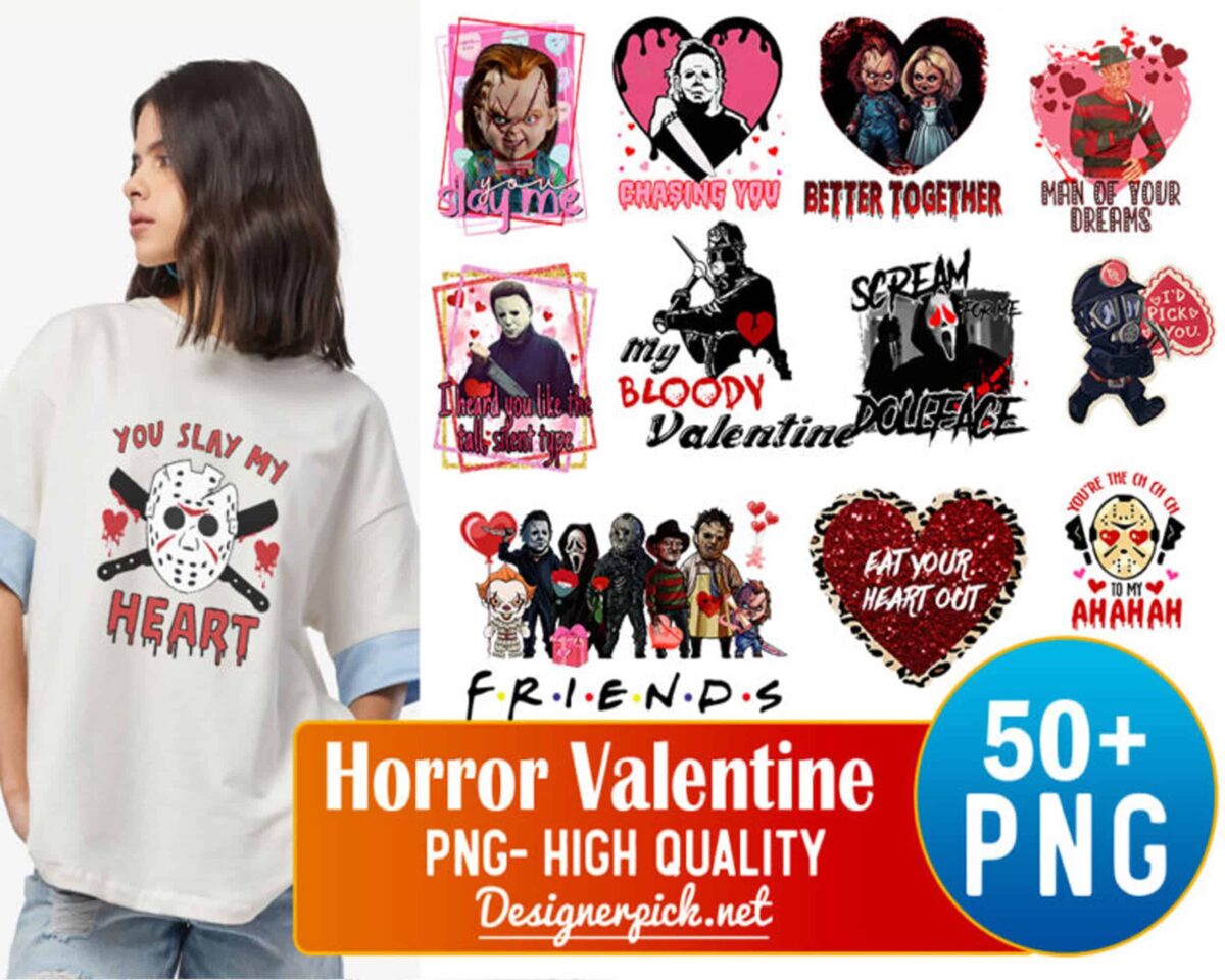 HorrorValentinePNGBundle5