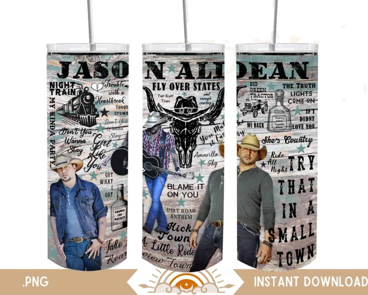 JasonAldean TryThatinasmalltowntumbler3.99