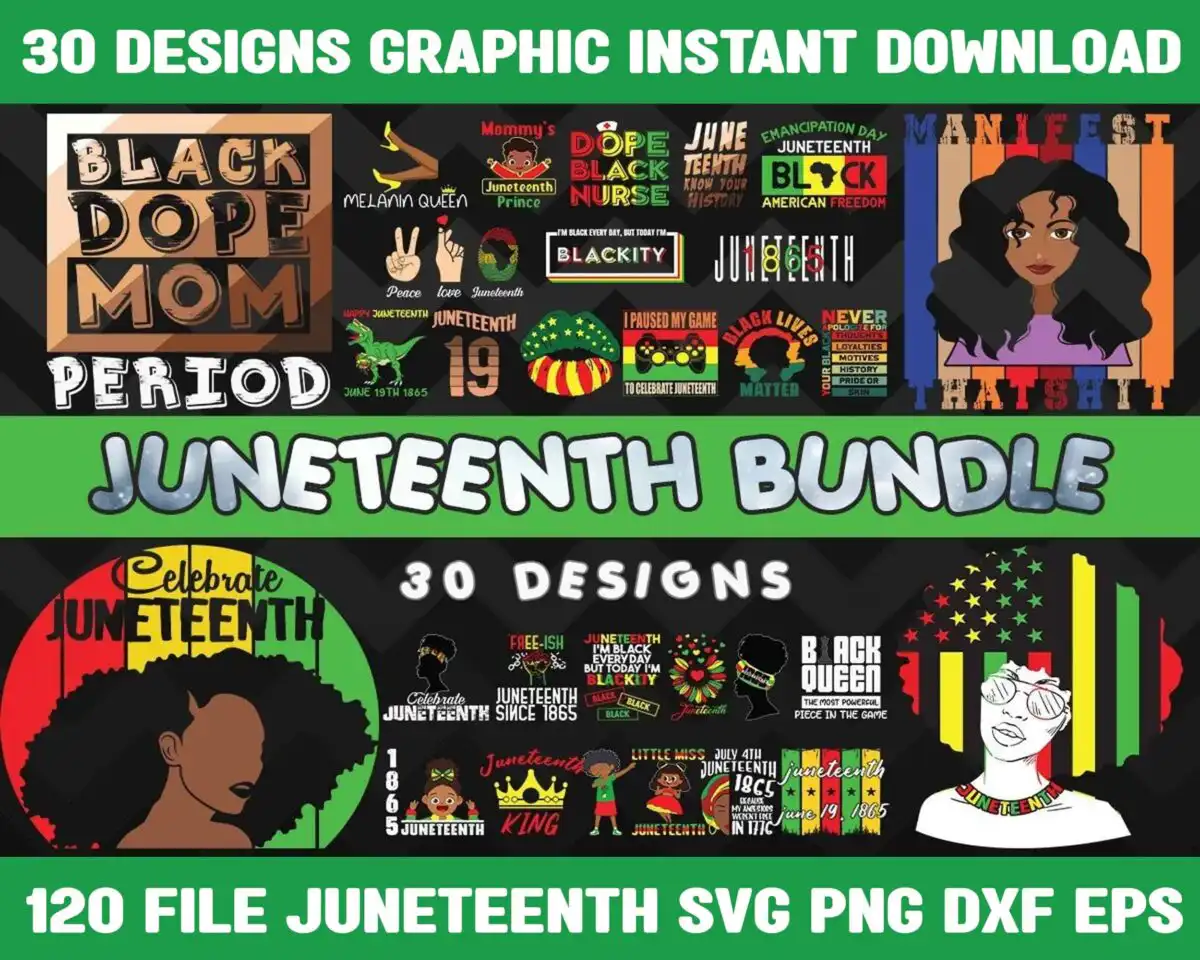 juneteenthsvg8.jpg Juneteenth Svg bundle 5 - Digital download