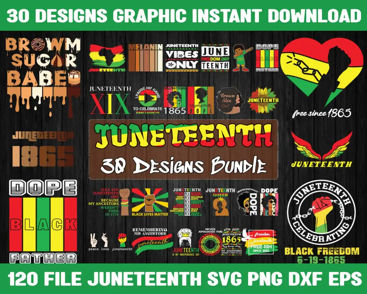 juneteenthsvg9.jpg Juneteenth Svg bundle 6 - Digital download