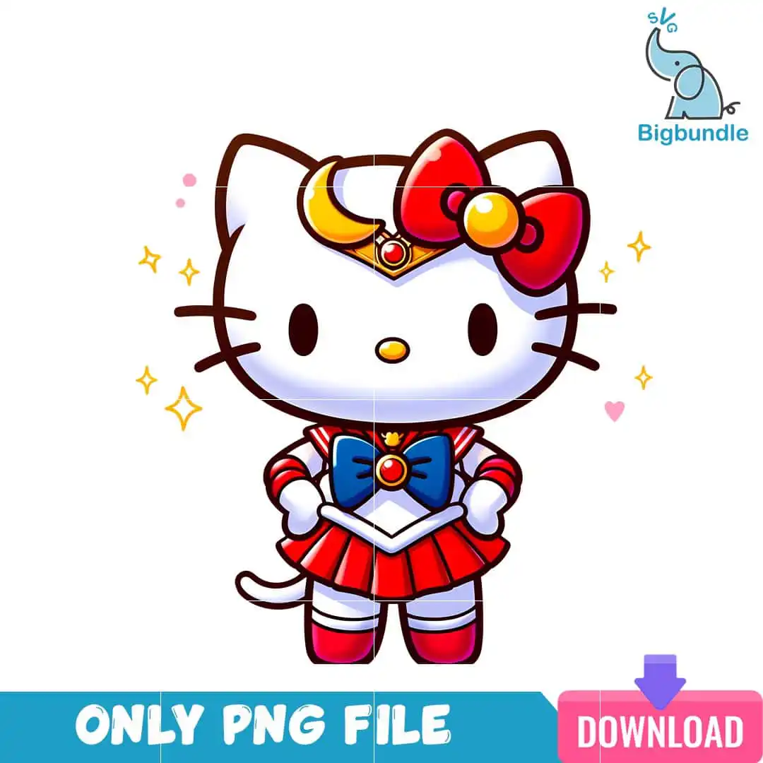 kittycartoon3_1.png Sailor Moon Hello Kitty PNG