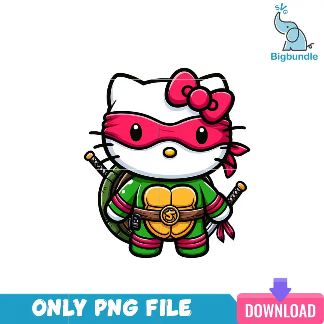 kittycartoon3_14.png Ninja Turtle Hello Kitty PNG