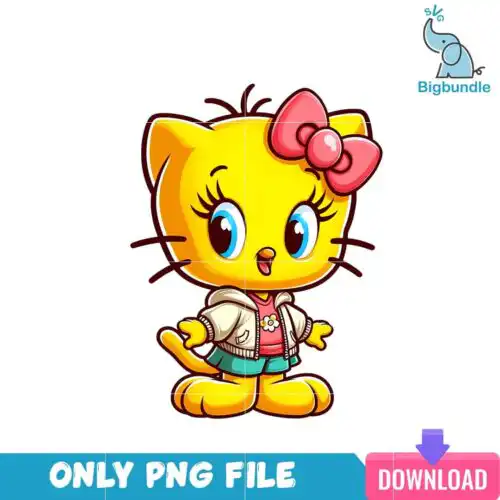 Tweety Looney Tunes Hello Kitty PNG
