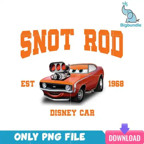 Disney Cars Snot Rod 2024 PNG