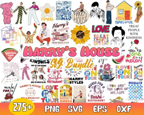 MGB2230.jpg 275+ Harry's House bundle svg png eps dxf, Harry Style Design, SVG Bundle, Digital Download, Harry's House Album